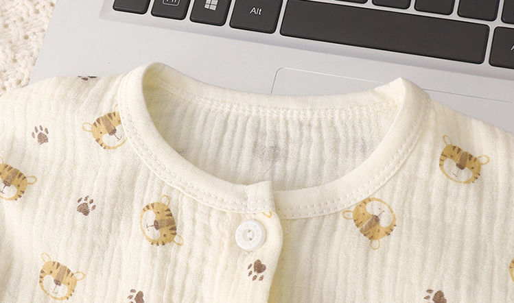 Floral Print Beige Shirt and Pajama Set