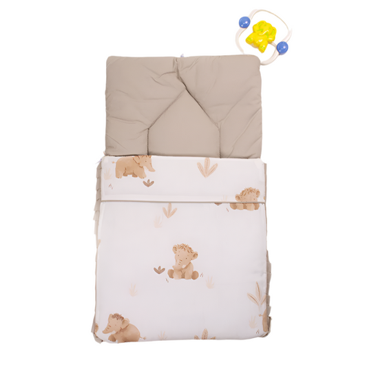 Brown Elephant Design Carry Nest