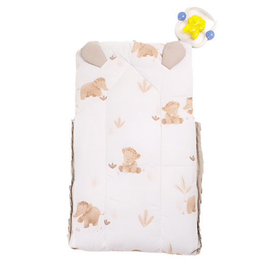 Brown Elephant Design Carry Nest