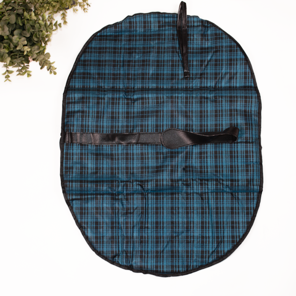 Green Checkered Changing Clutch