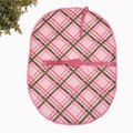 Pink Checkered Changing Clutch