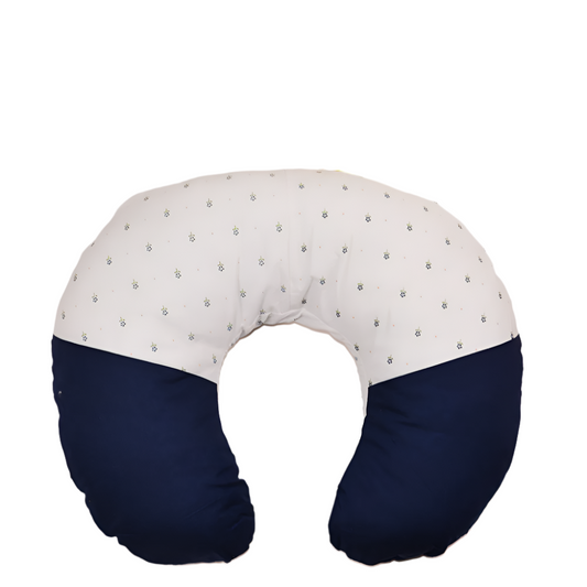 Blue and White Nursing Pillow