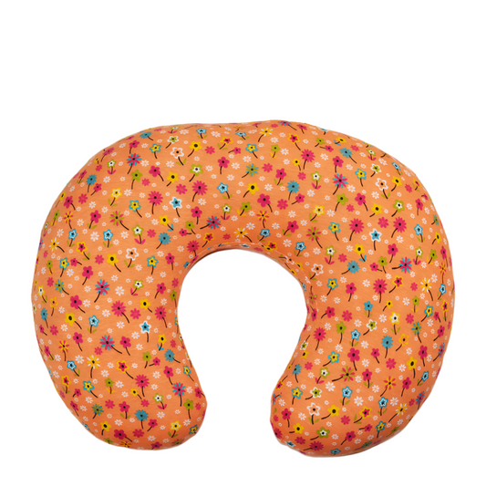 Orange Multicolor Nursing Pillow