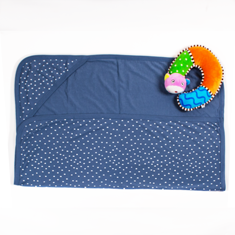 GREY WHITE DOTS WRAPPING SHEET